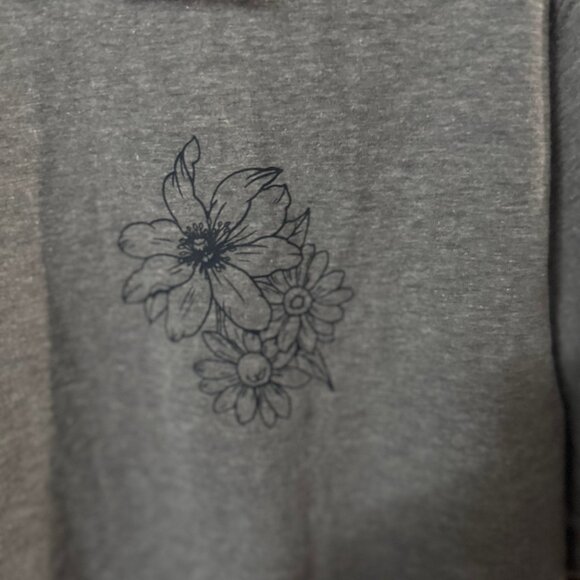 Goodfellow & Co Gray Short Sleeve Tee with Crew Neck - XL - Picture 2 of 5